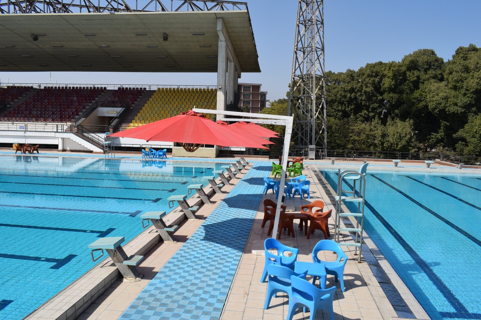 القرية الأولمبية بجامعة أسيوط