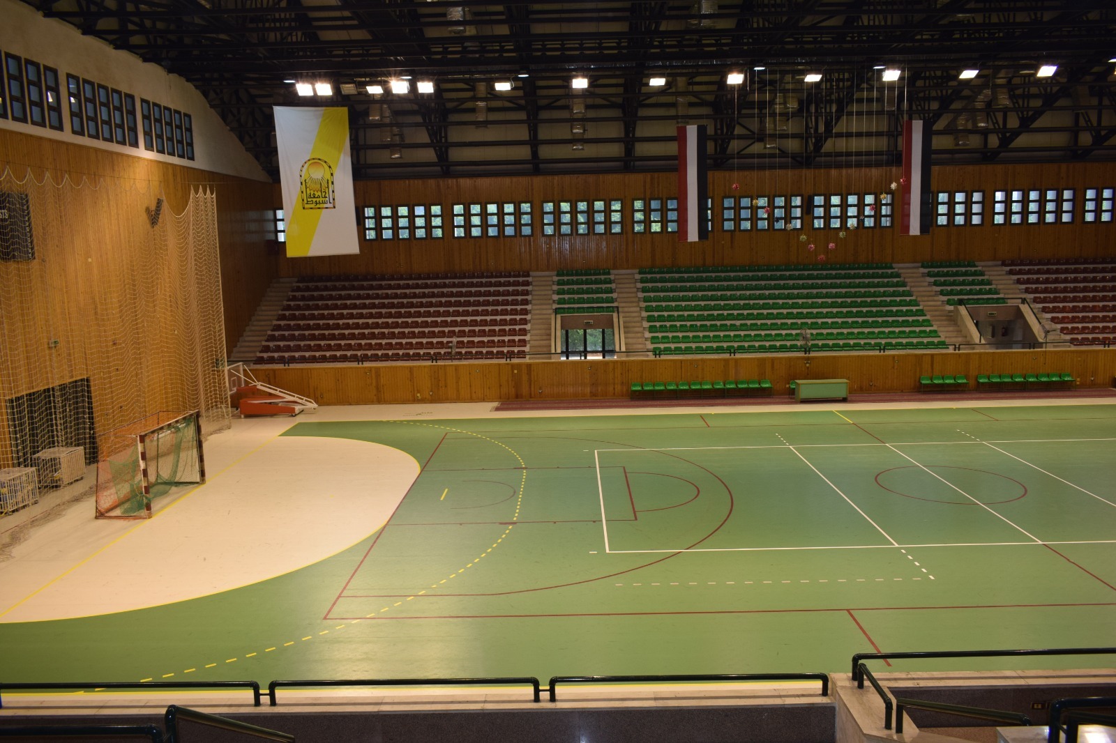 القرية الأولمبية بجامعة أسيوط