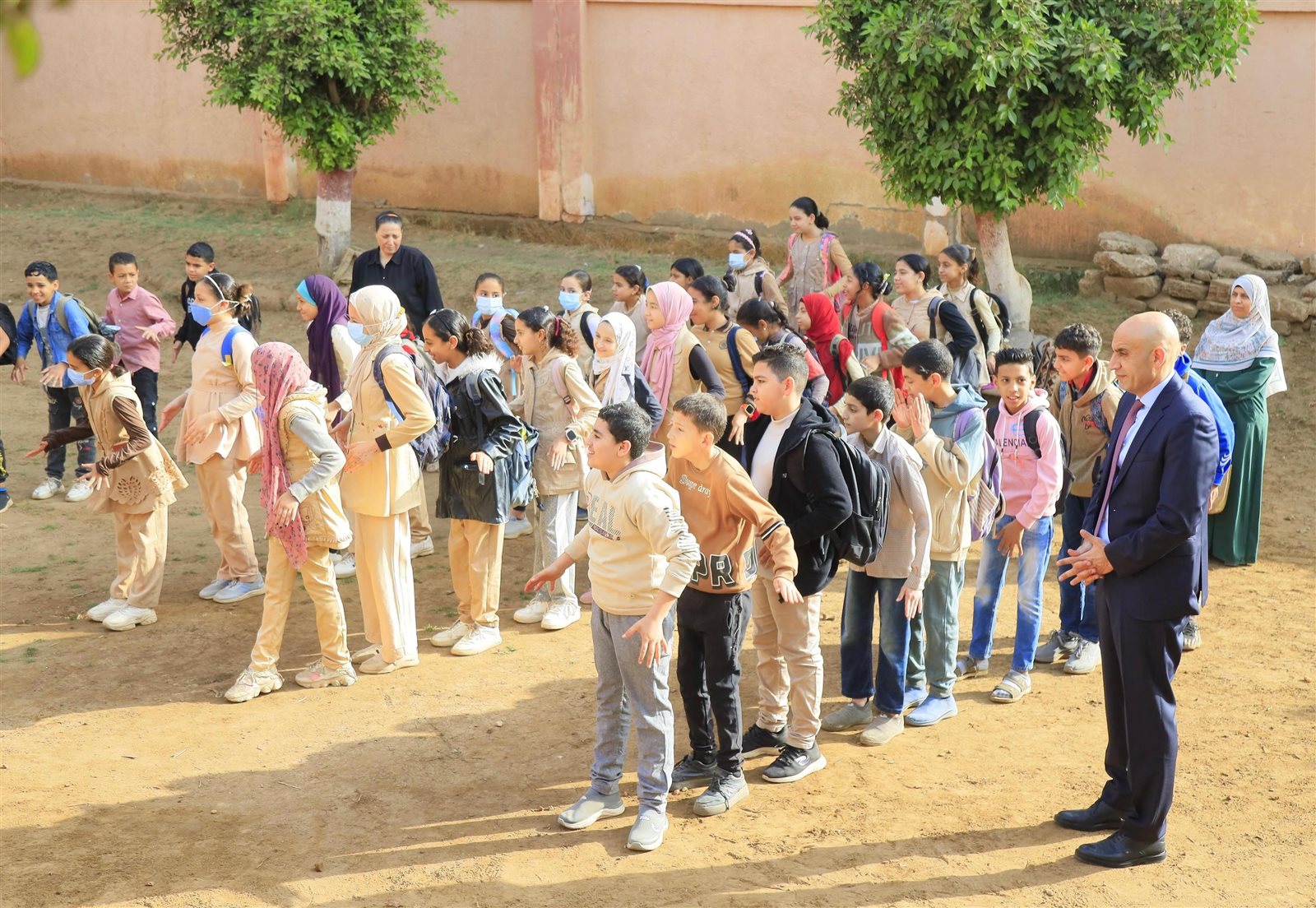 وزير التربية والتعليم في جولة مفاجئة بمدارس المنوفية