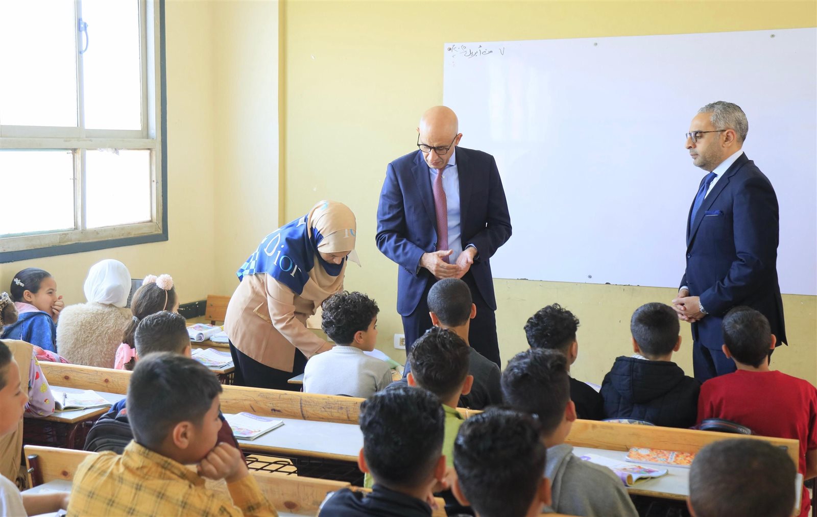 وزير التربية والتعليم في جولة مفاجئة بمدارس المنوفية