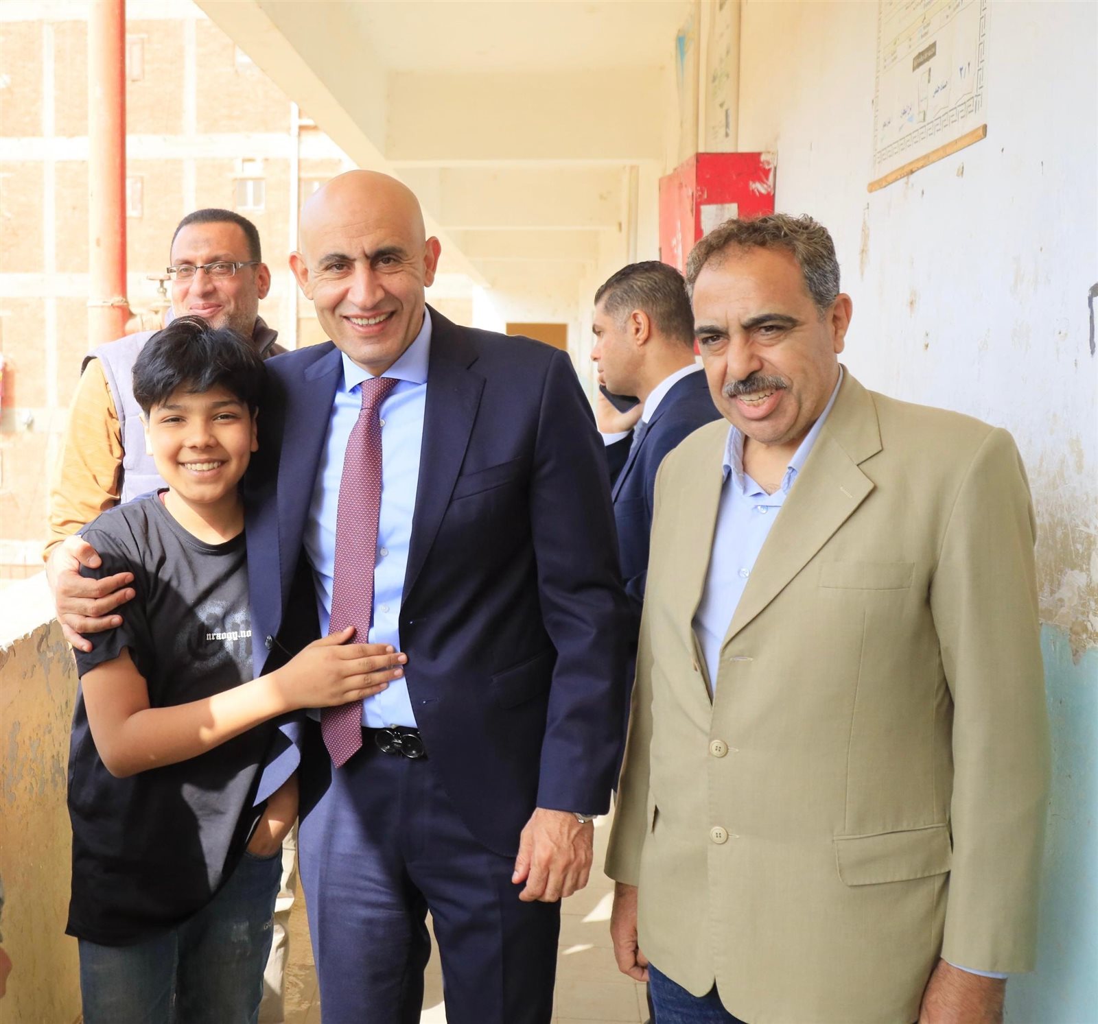وزير التربية والتعليم في جولة مفاجئة بمدارس المنوفية
