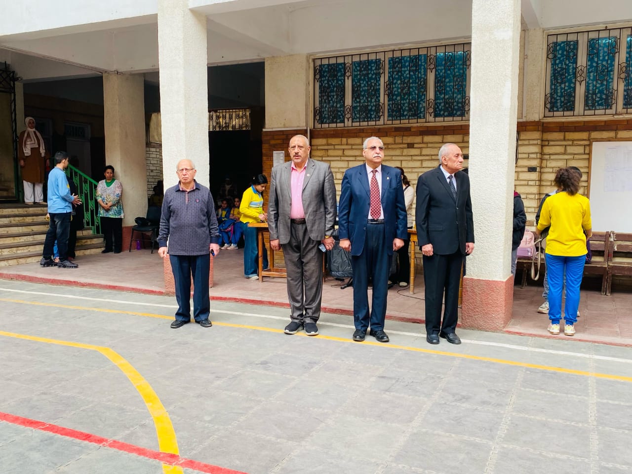 جولات ميدانية لمدير تعليم القليوبية لمتابعة انتظام الدراسة في المحافظة