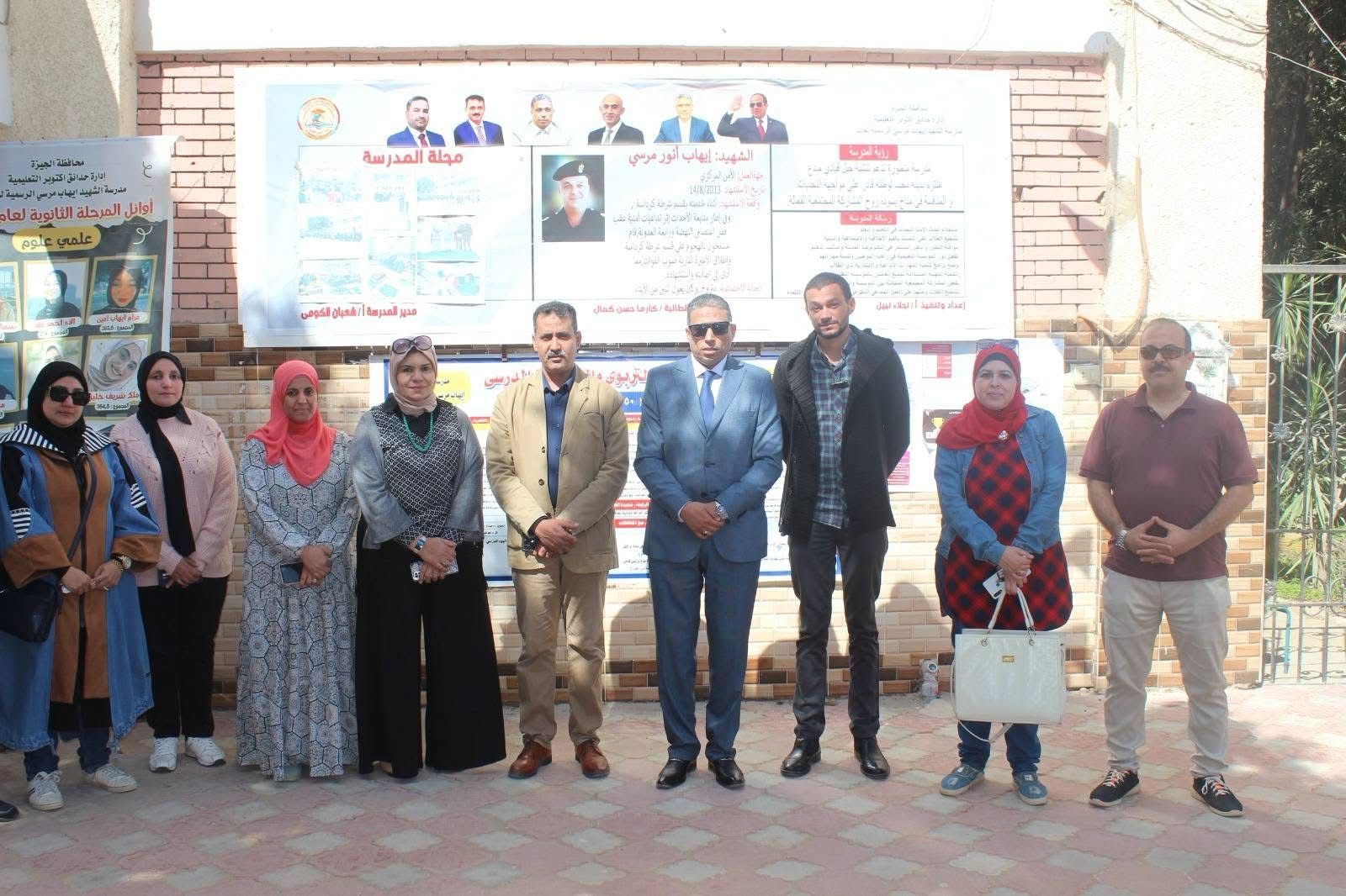 مدير تعليم الجيزة يقوم بجولة مفاجئة لرصد الانضباط المدرسي