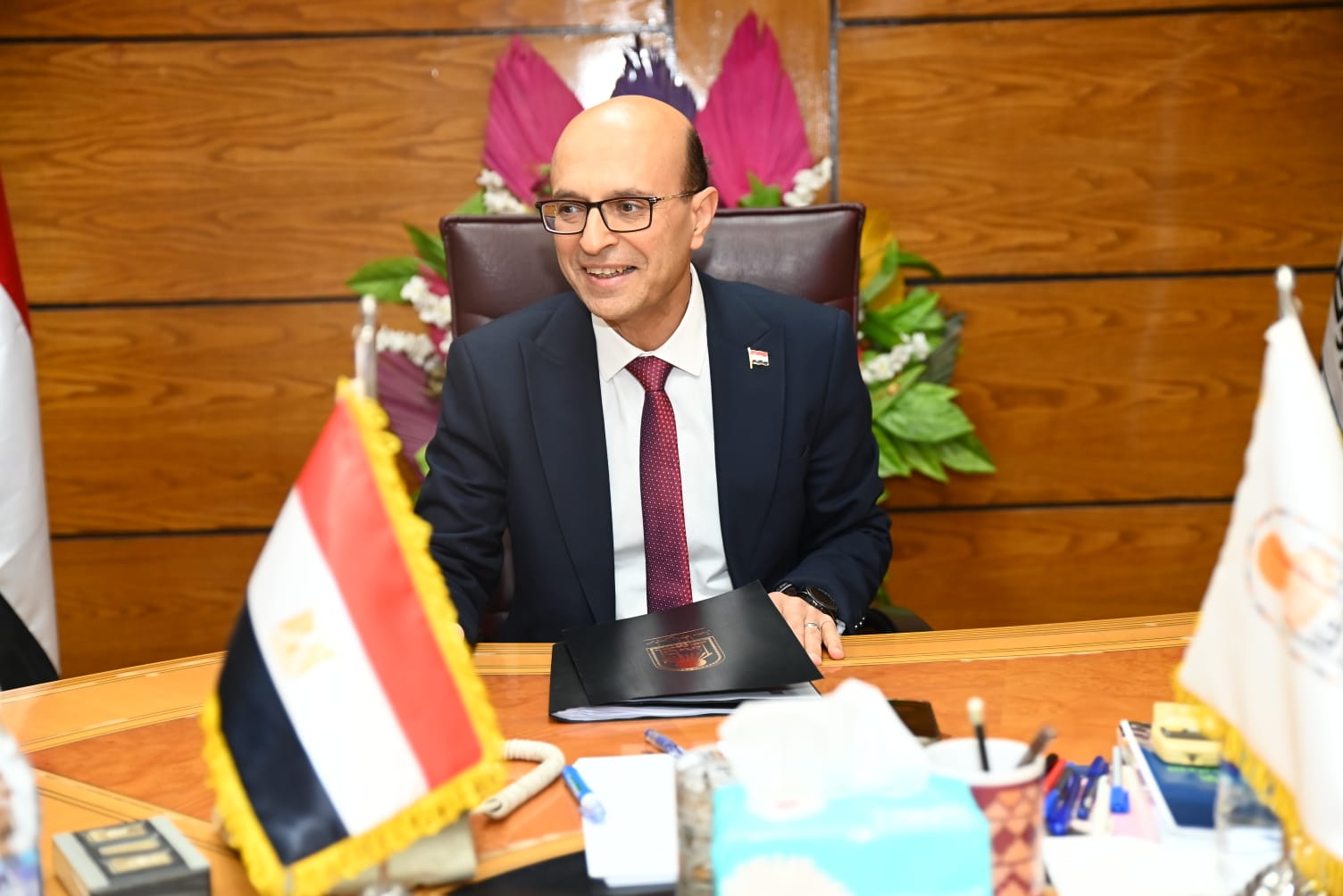 الدكتور أحمد المنشاوي رئيس جامعة أسيوط