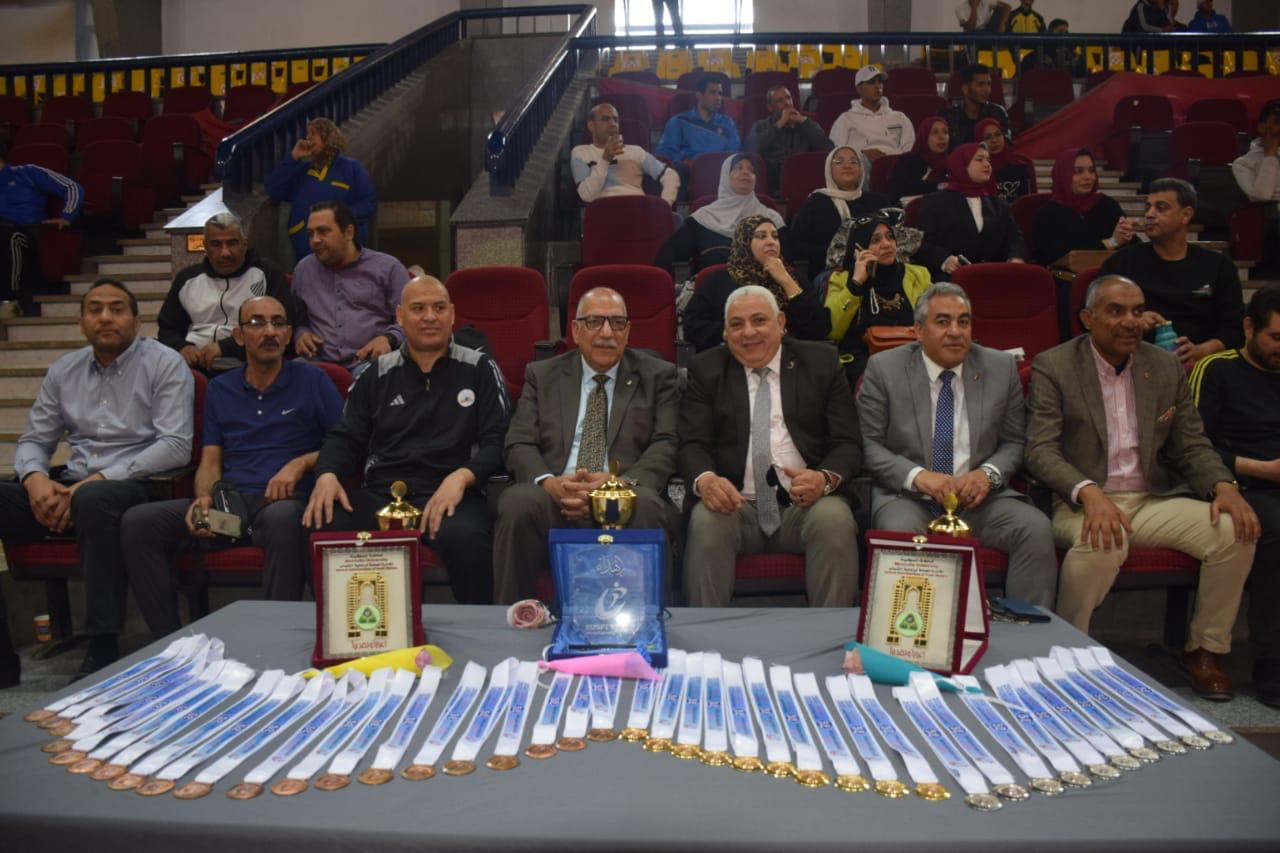 نتائج بطولة المصارعة للجامعات والمعاهد العليا المصرية رقم (٥٢) الشهيد الرفاعي 