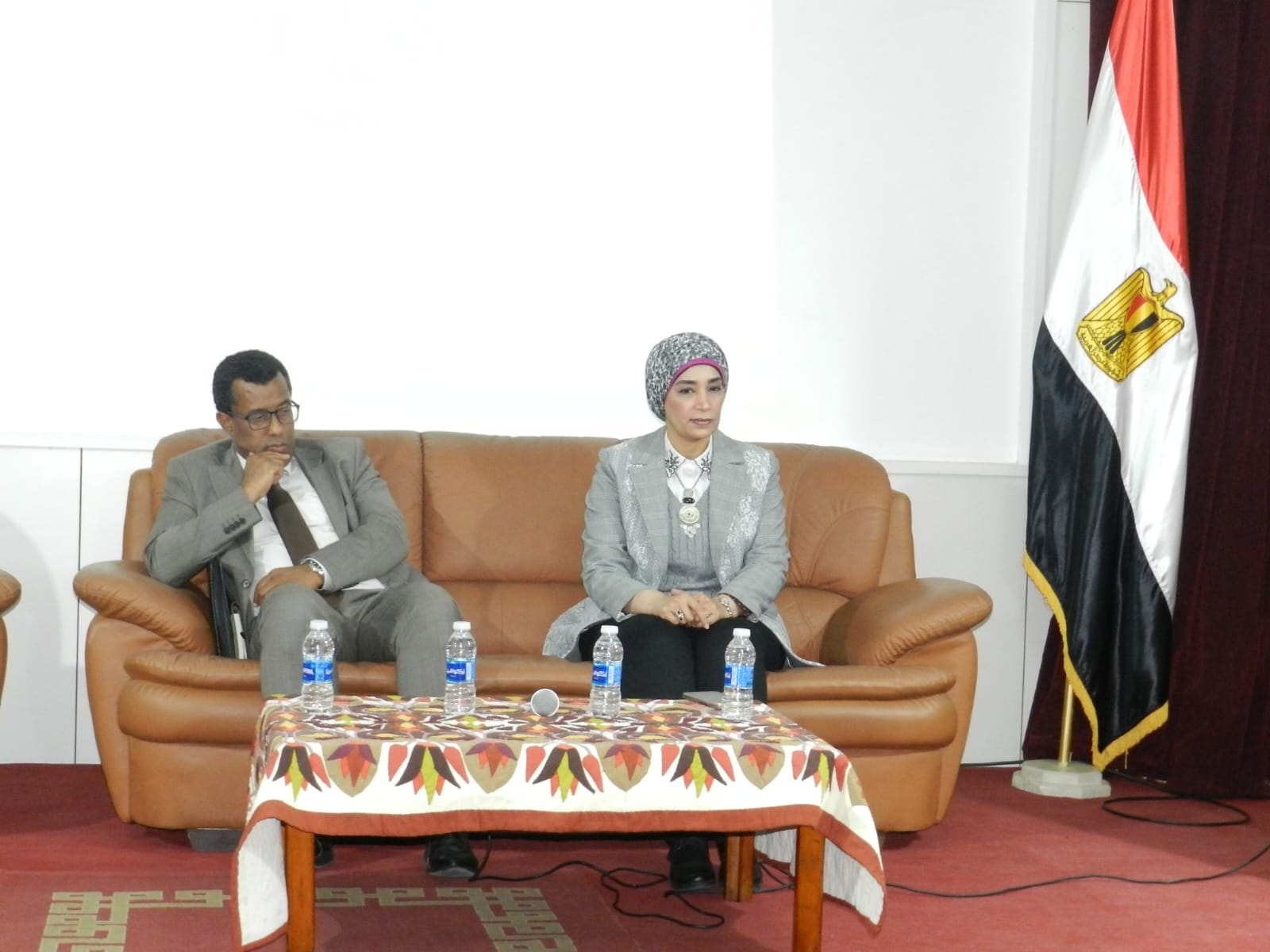 رئيس جامعة الأقصر تشارك في افتتاح فعاليات 