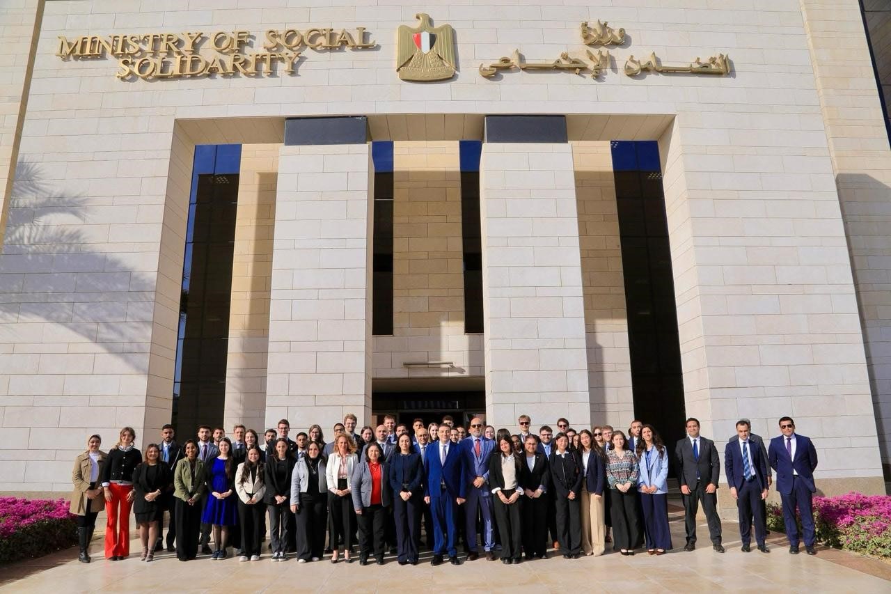 زيارة دراسية مميزة لطلاب الجامعة الألمانية بالقاهرة إلى النيابة العامة المصرية