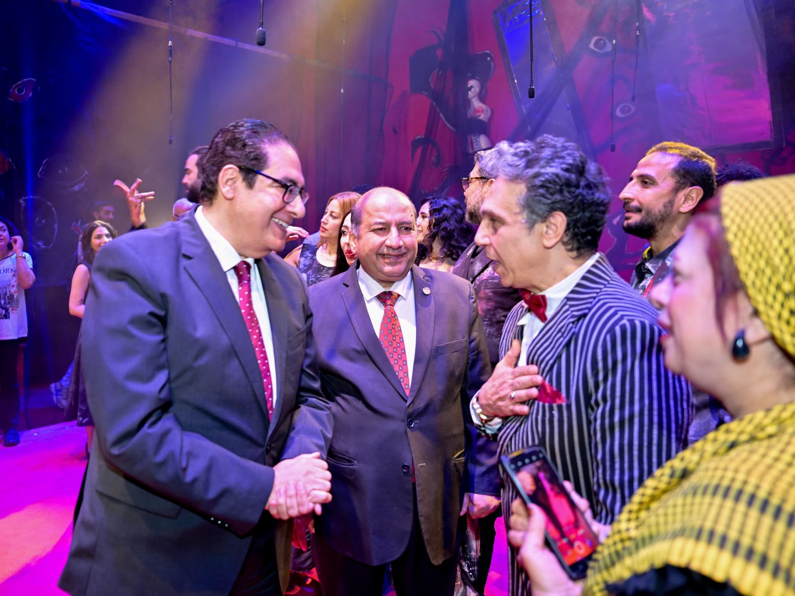 حاجة تخوّف تبهر الحضور في جامعة القاهرة بمشاركة نحو 1500 طالب وطالبة