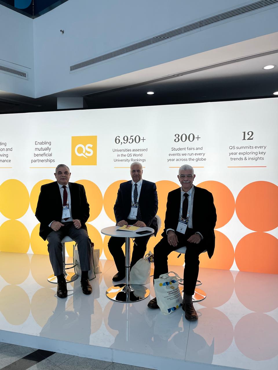 جامعة المنوفية تبرز في قمة QS للتعليم العالي في الكويت 2025