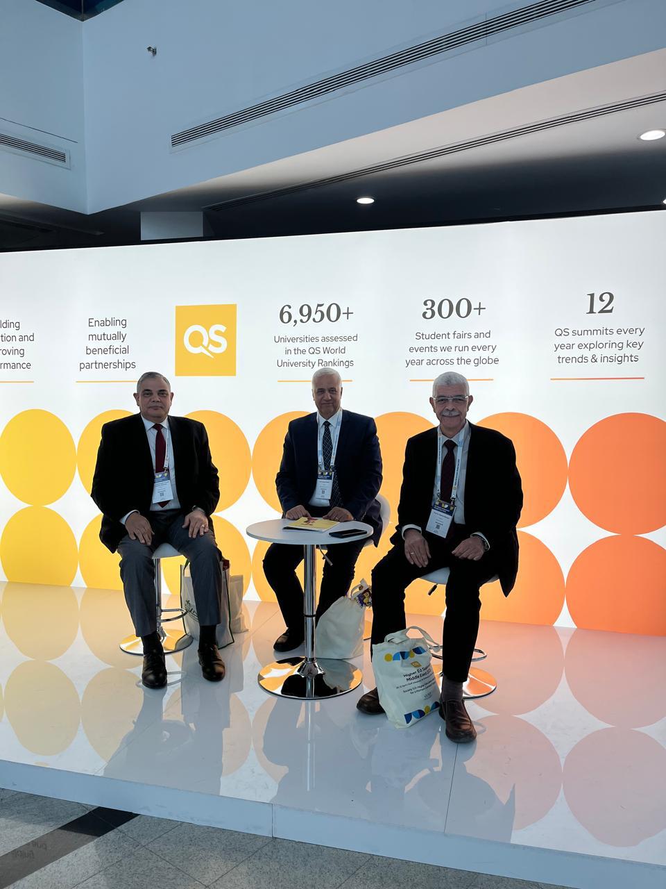 جامعة كفر الشيخ تتألق في قمة كيو إس 2025 بالكويت