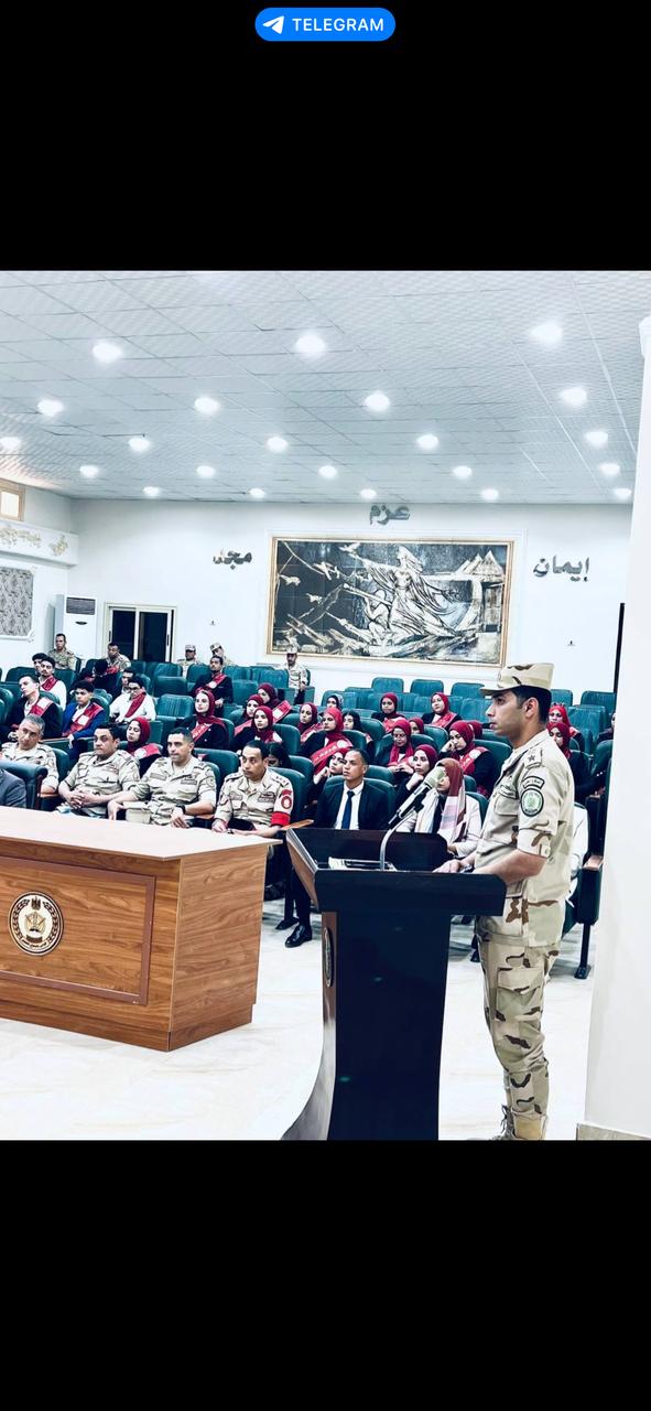 طلاب جامعة الأقصر في زيارة ميدانية مبهرة للفرقة 15 دفاع جوي