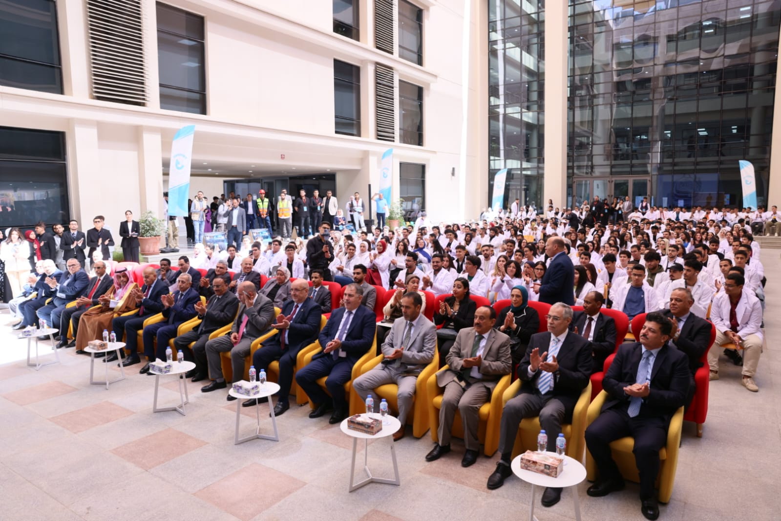 افتتاح المؤتمر العلمي الثالث للطب البشري بفرع الأكاديمية بالعلمين