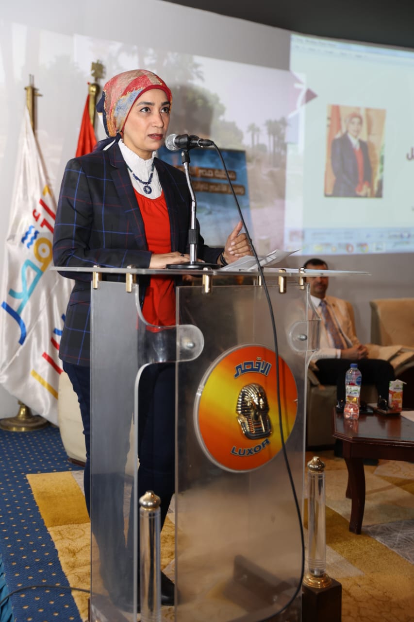 الدكتورة صابرين عبد الجليل رئيس جامعة الأقصر