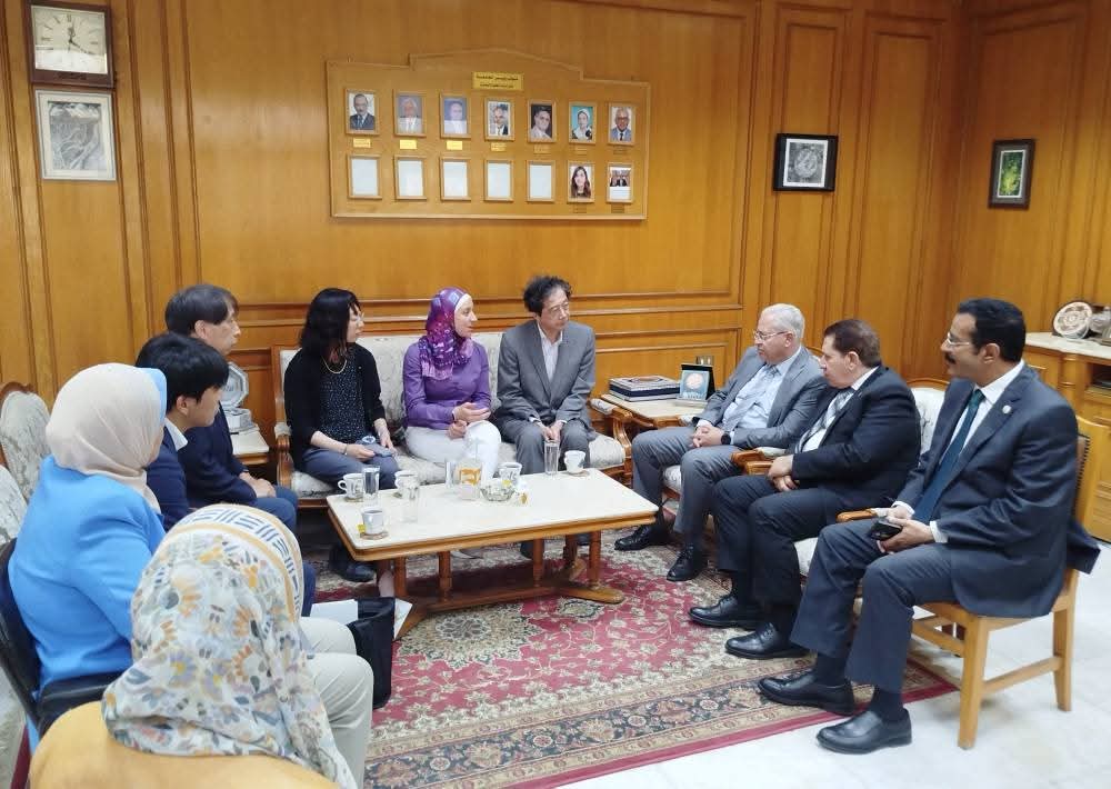 شراكة استراتيجية بين جامعة حلوان وجامعة فوكوي اليابانية