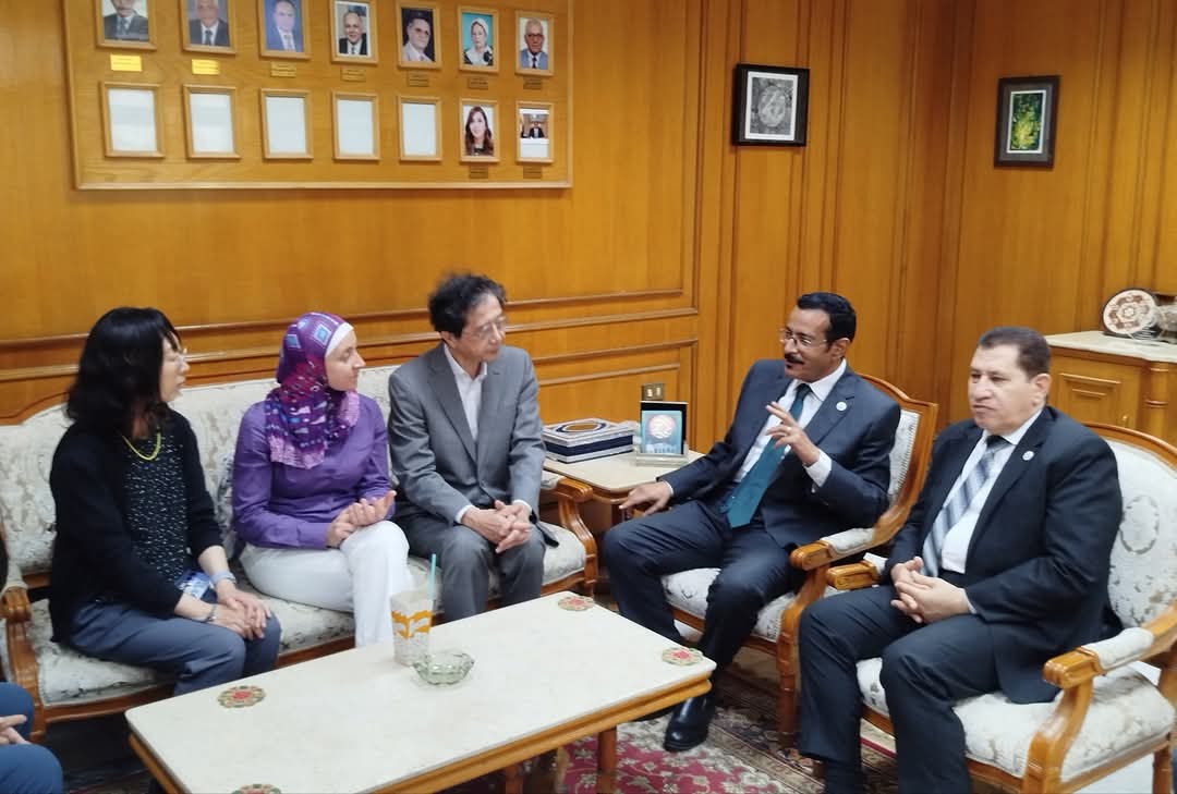 شراكة استراتيجية بين جامعة حلوان وجامعة فوكوي اليابانية