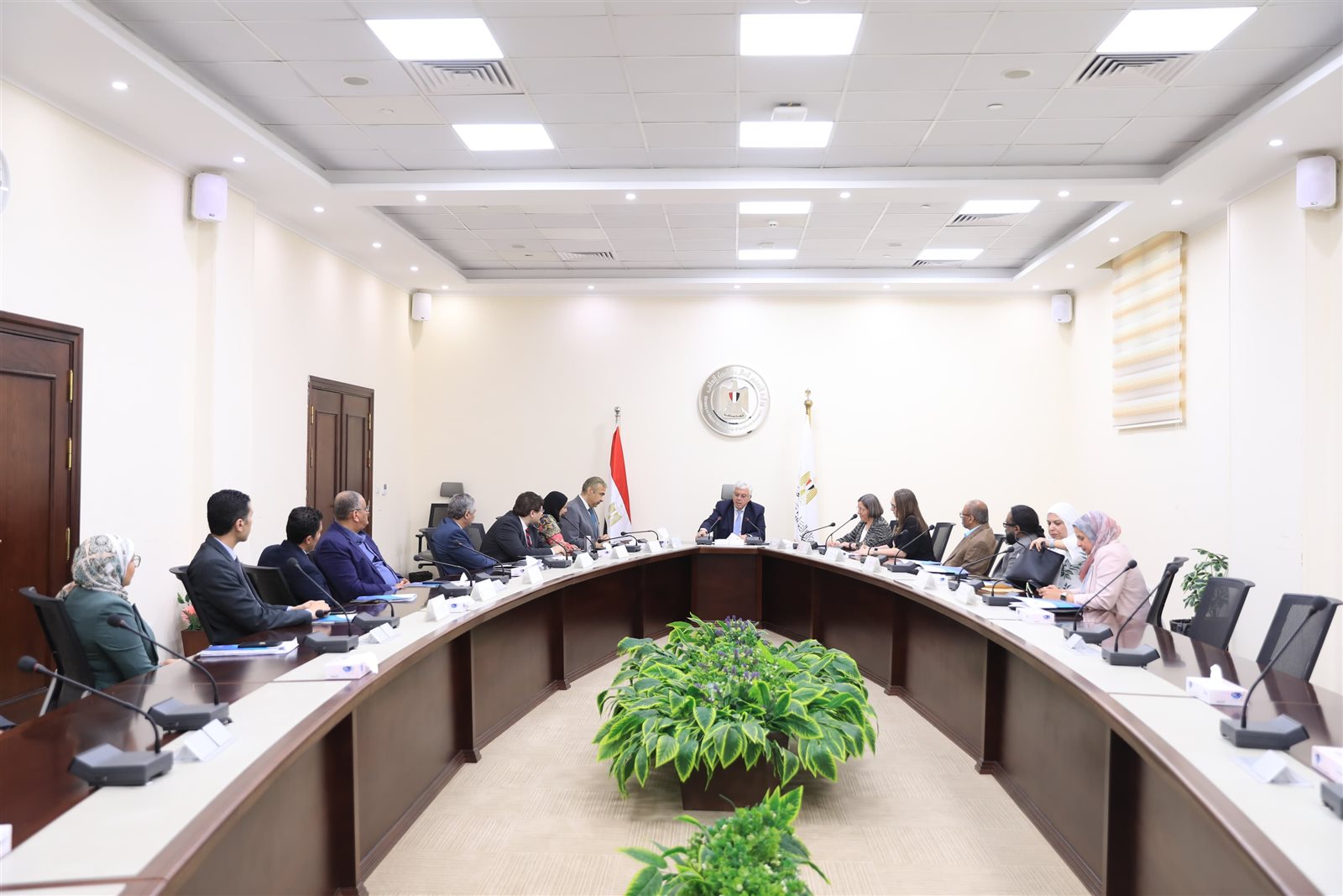 وزير التعليم العالي يشهد توقيع بروتوكول تعاون بين أكاديمية البحث العلمي وجامعة وست فيرجينيا بالولايات المتحدة