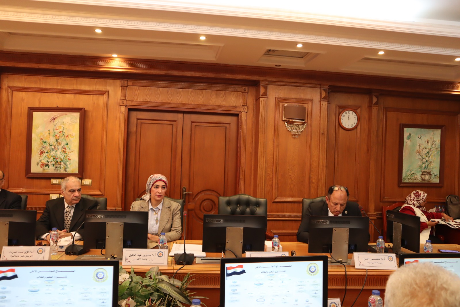  رئيس جامعة الأقصر تشارك في الاجتماع الدوري للمجلس الأعلى لشئون التعليم والطلاب