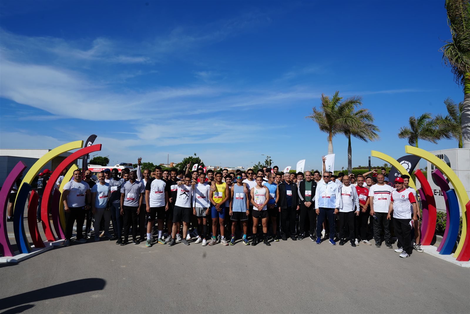 الجامعة المصرية اليابانية تستضيف أول ماراثون طلابي داخل الحرم الجامعي