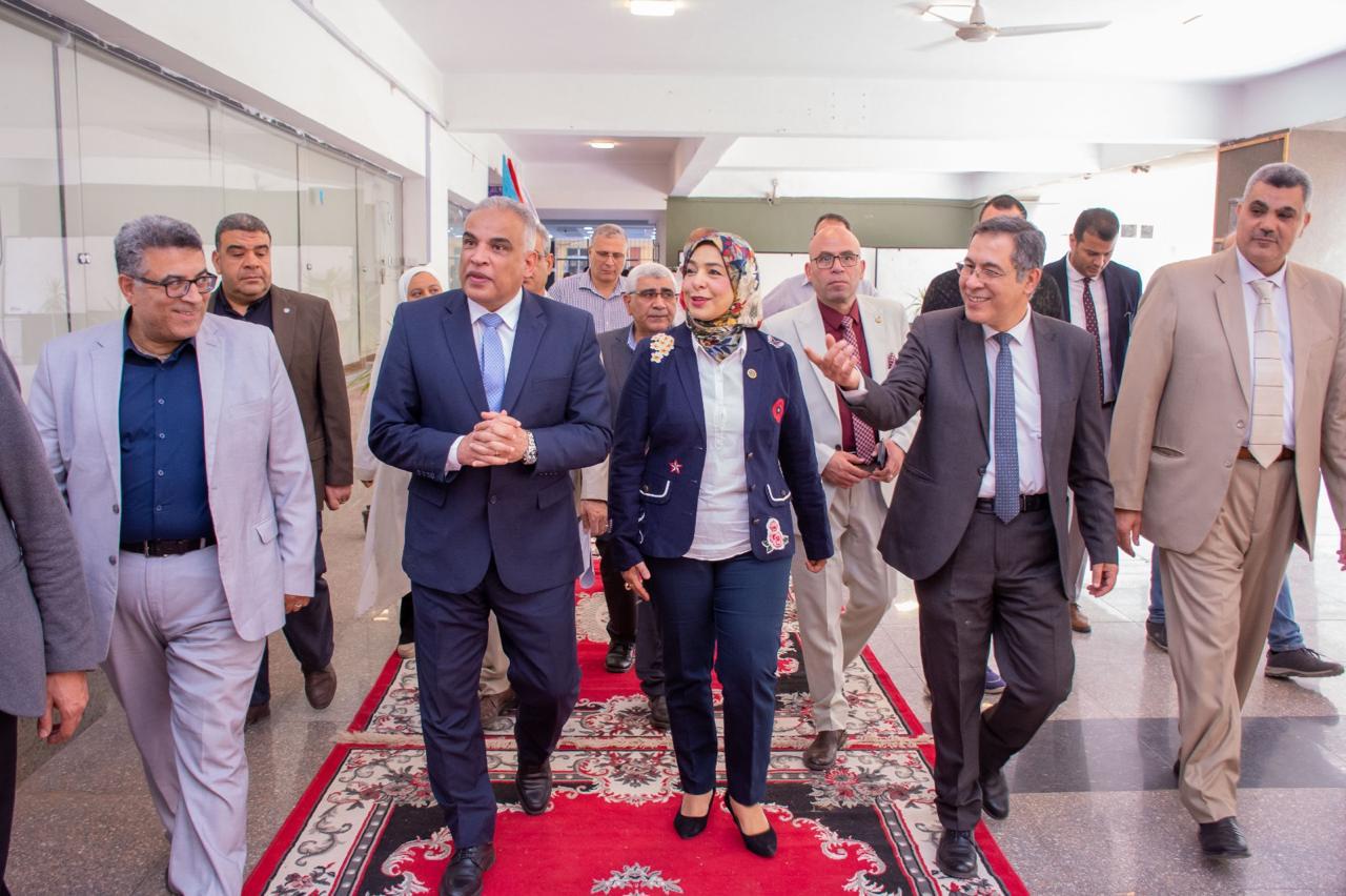 جامعة طنطا تفتتح صيانة مبنى البيولوجي بتطوير شامل