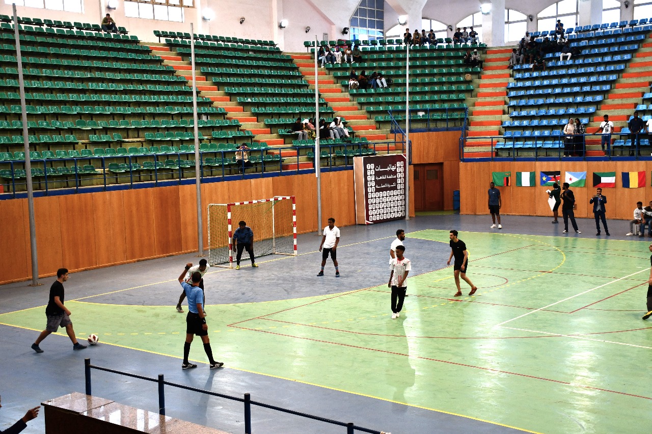 جامعة حلوان تطلق أول مهرجان رياضي يجمع طلابها الوافدين