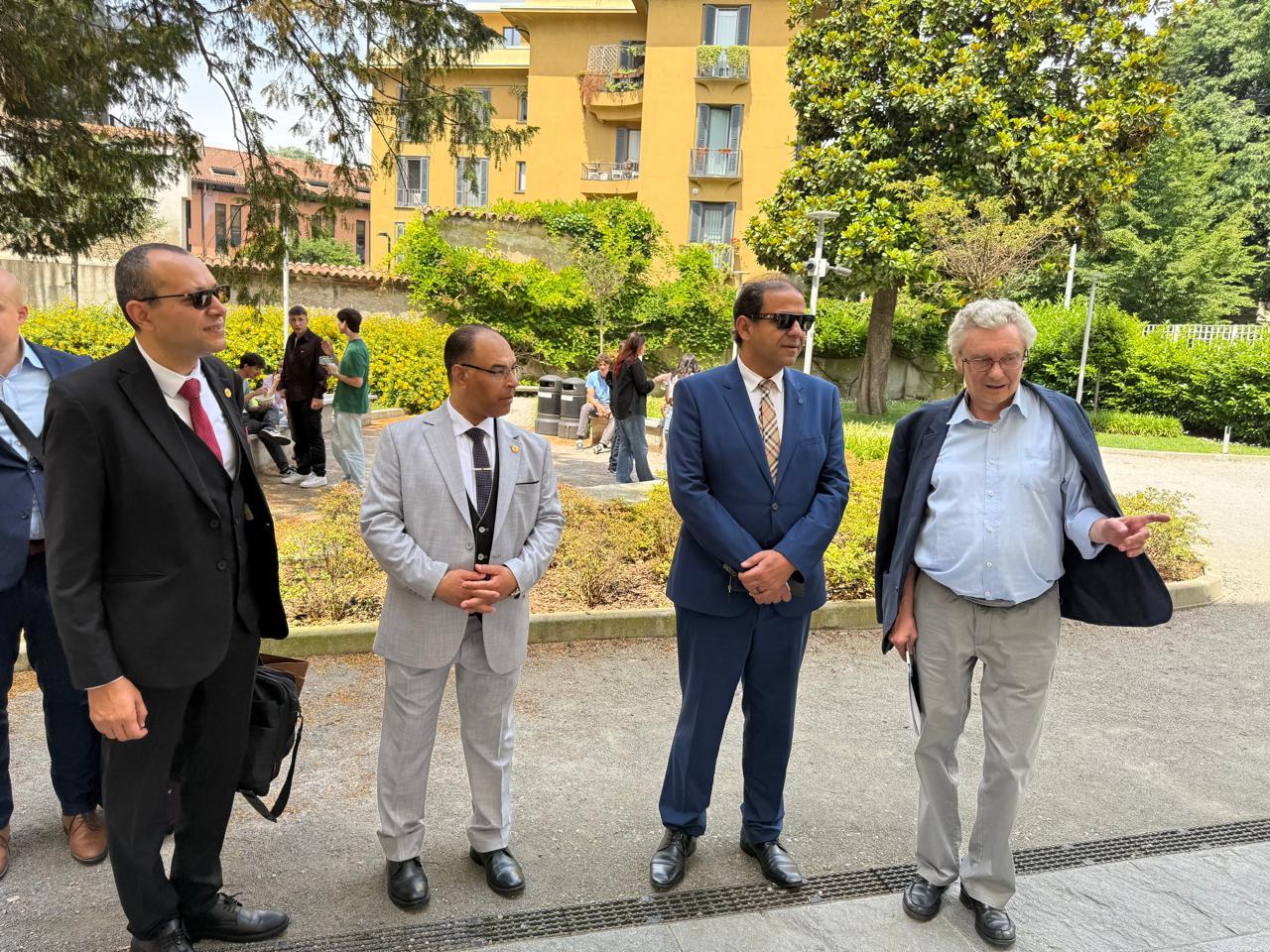 رئيس جامعة بورسعيد يطلق مؤتمرًا دوليًا مشتركًا مع الجامعة الكاثوليكية بميلانو