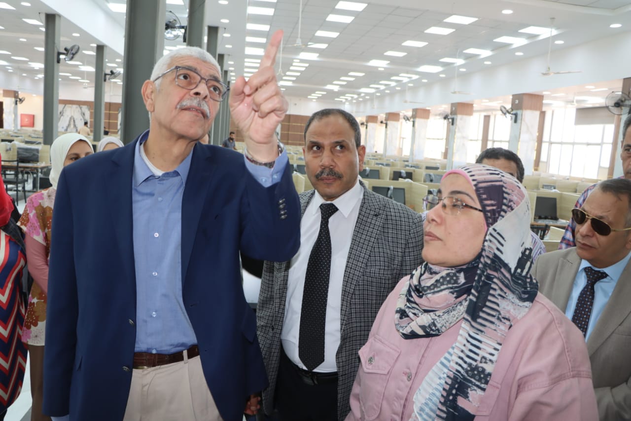 جامعة المنوفية تُحدث نقلة نوعية في مراكز القياس والتقويم