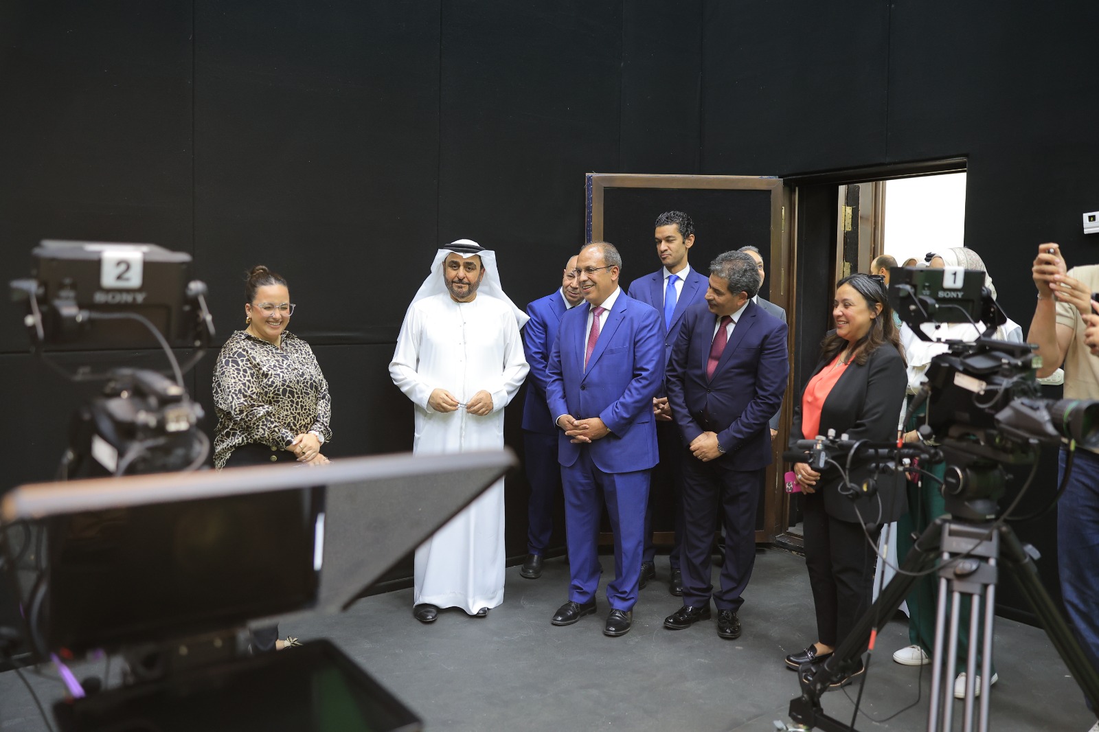 الجامعة البريطانية في مصر تستقبل رئيس جامعة حمدان بن محمد