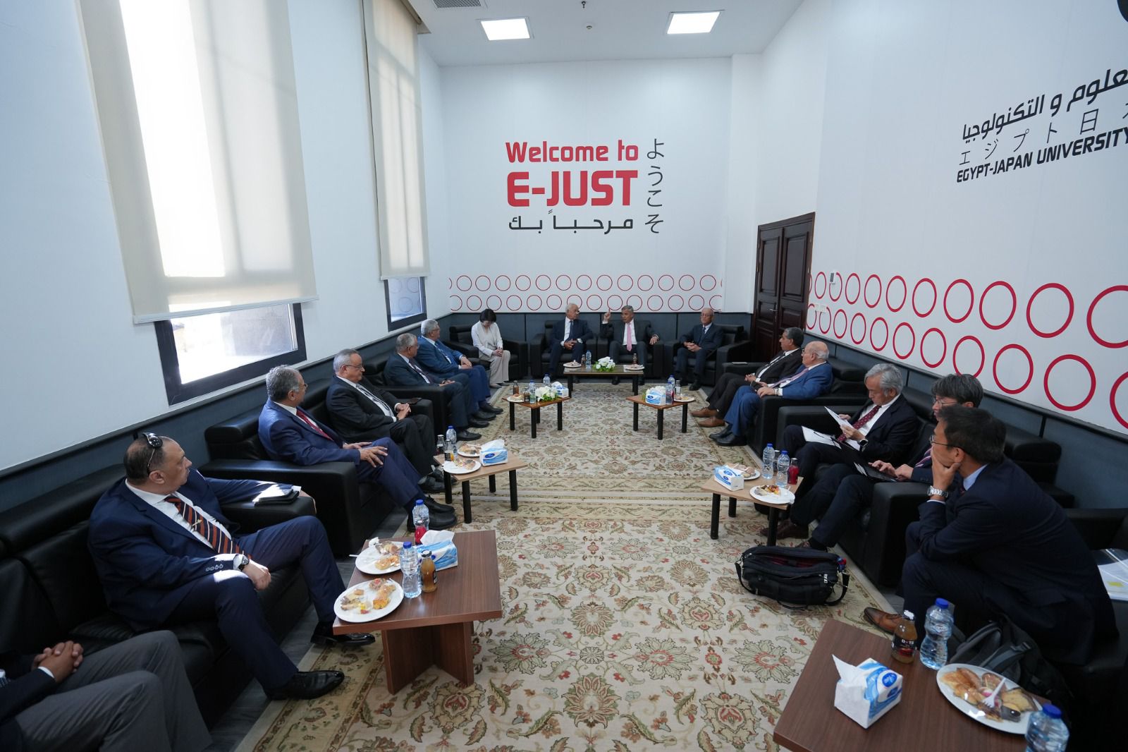 افتتاح مجمع المدن الجامعية الجديد في الجامعة المصرية اليابانية