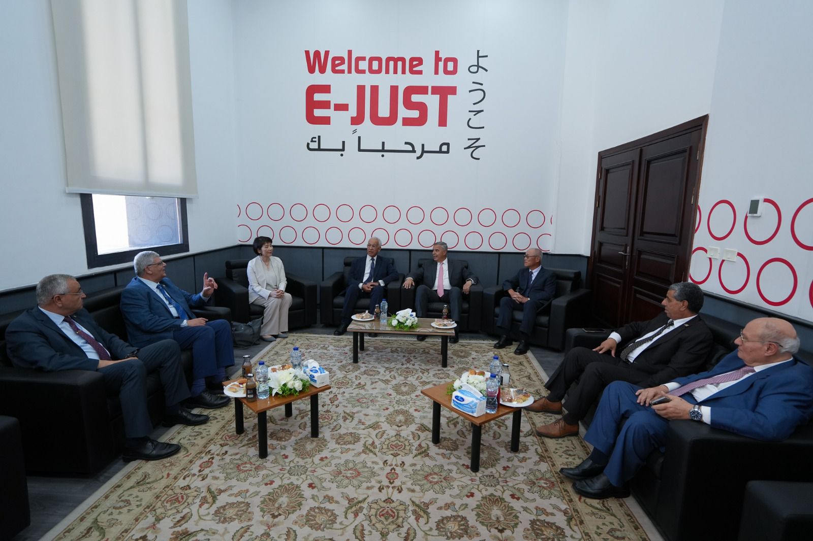 افتتاح مجمع المدن الجامعية الجديد في الجامعة المصرية اليابانية