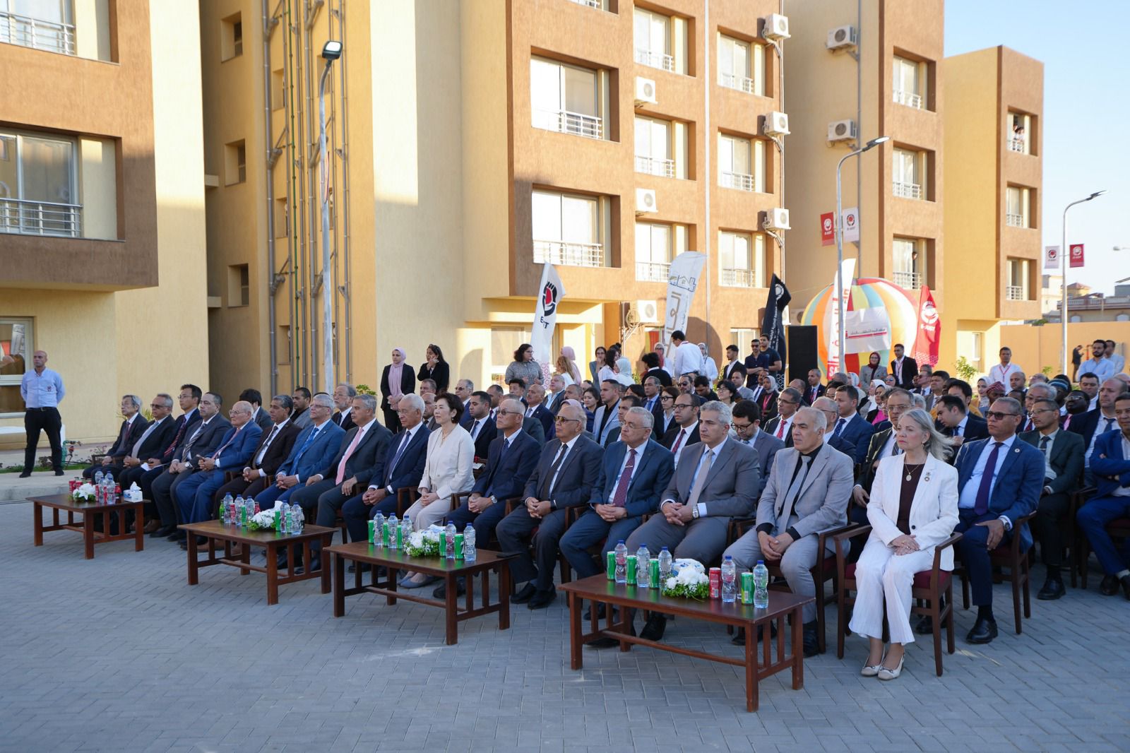 افتتاح مجمع المدن الجامعية الجديد في الجامعة المصرية اليابانية