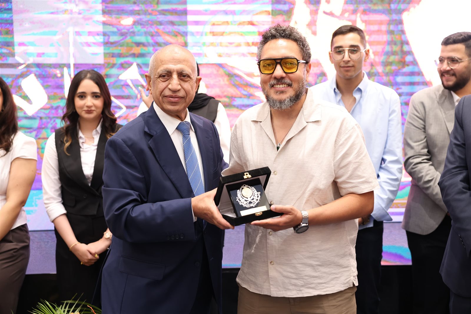 قامات فنية وإعلامية تزين حفل مشروعات تخرج طلاب قسم الإعلام بكلية الإدارة والتكنولوجيا