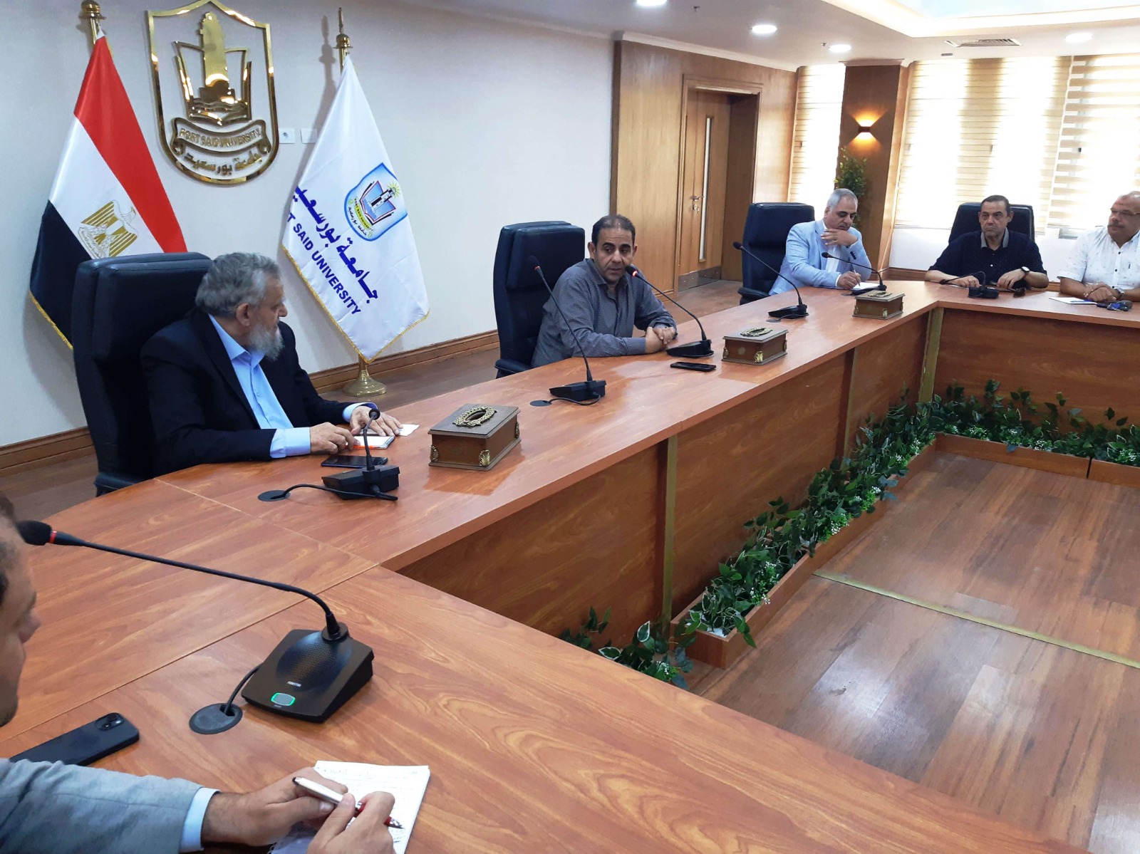 جامعة بورسعيد تبحث سبل الارتقاء في تصنيف الجامعات العالمية