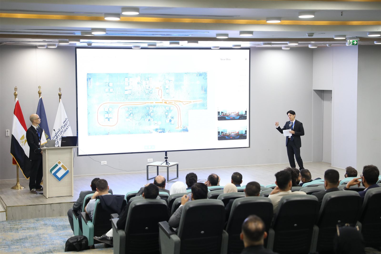 جامعة مصر للمعلوماتية تستضيف قمة الابتكار في اللوجستيات 2025