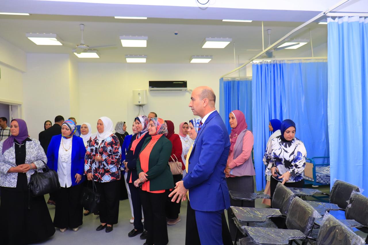 جامعة دمنهور تحدث نقلة رقمية بتطوير تقييمات كلية التمريض