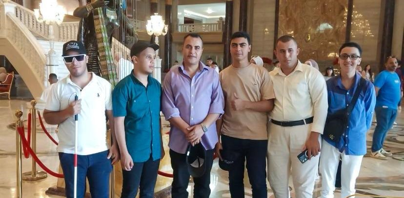 جامعة طنطا تنظم زيارة لطلاب ذوي الهمم لتعزيز الوعي الوطني بالعاصمة