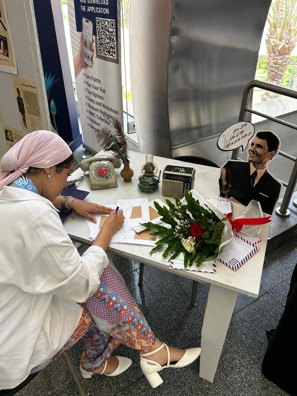 جامعة حلوان تُبدع في فعالية بالمتحف القومي للحضارة المصرية