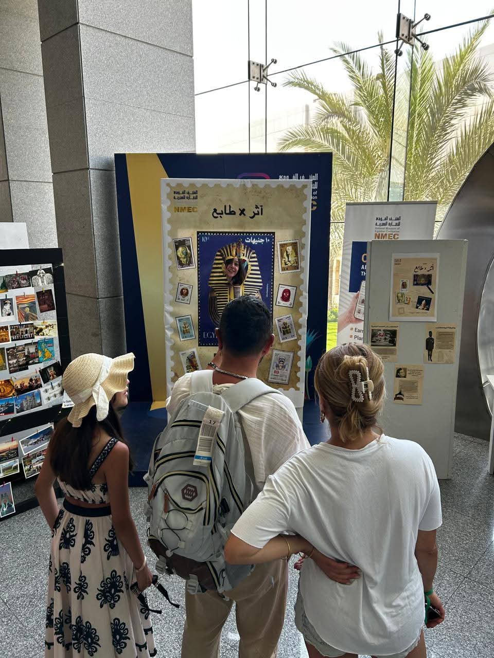 جامعة حلوان تُبدع في فعالية بالمتحف القومي للحضارة المصرية