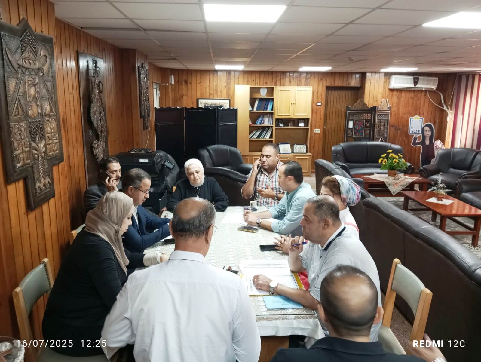 رئيس جامعة بورسعيد يتابع جاهزية الكليات استعدادًا للعام الدراسي الجديد