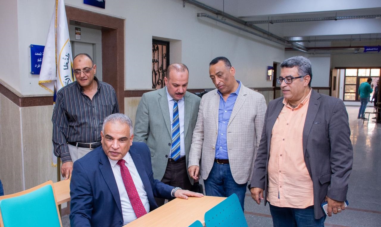 جولة تفقدية شاملة بمقر الجامعة الأهلية