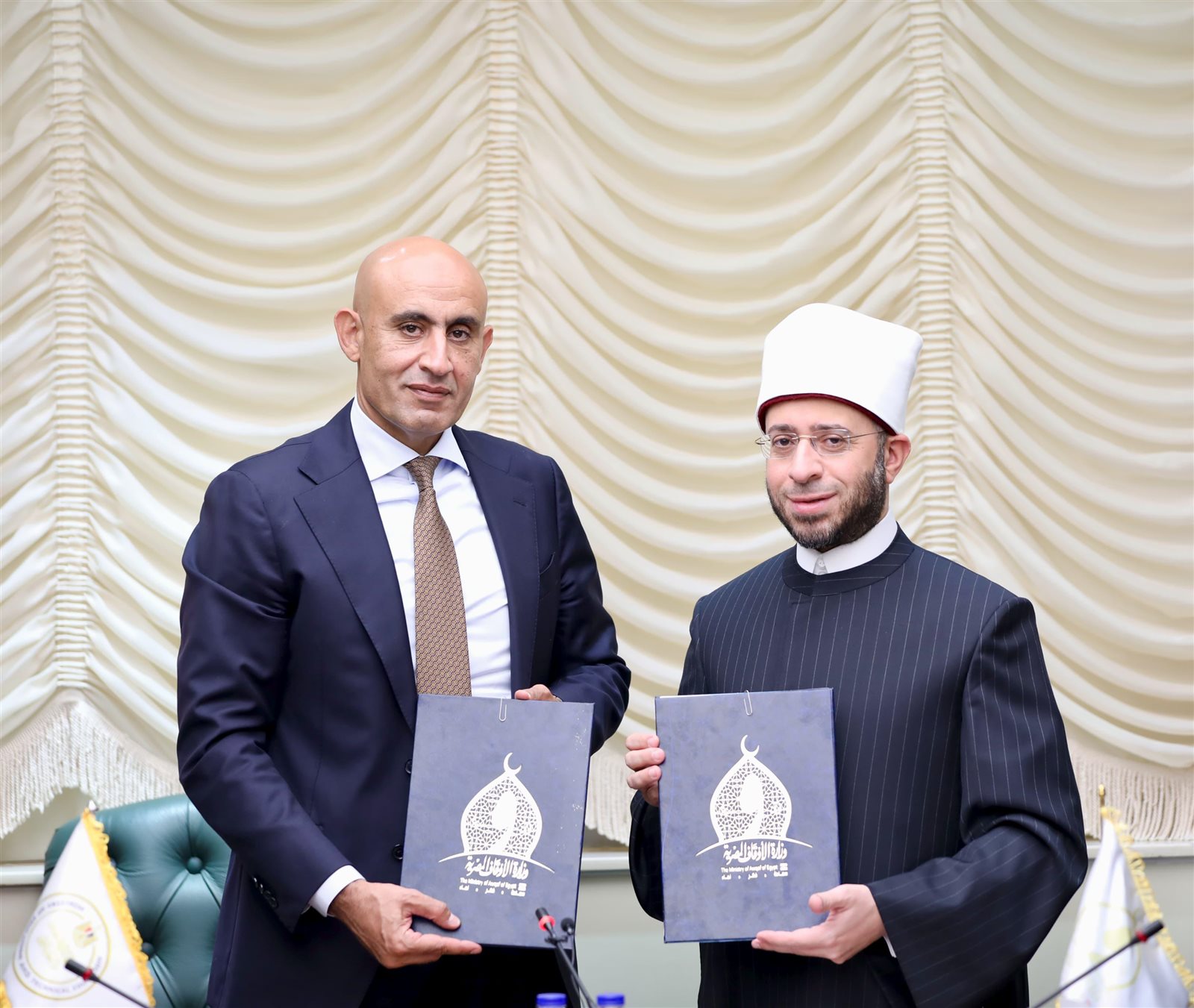 وزيرا الأوقاف والتعليم يوقعان بروتوكول لإطلاق حضانات تعليمية بالمساجد 
