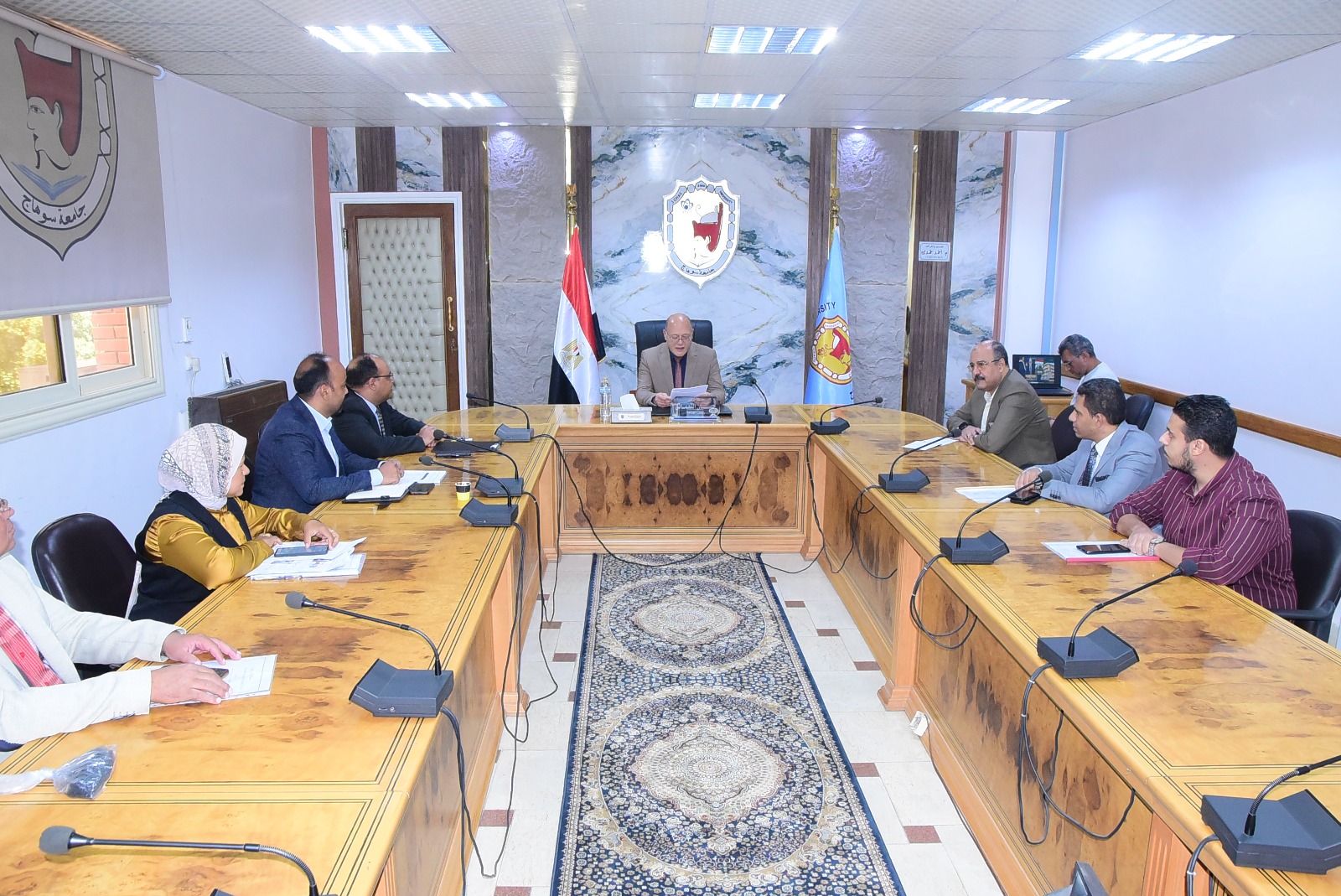 جامعة سوهاج تدعم رواد الأعمال الشباب لتحقيق التنمية 2030