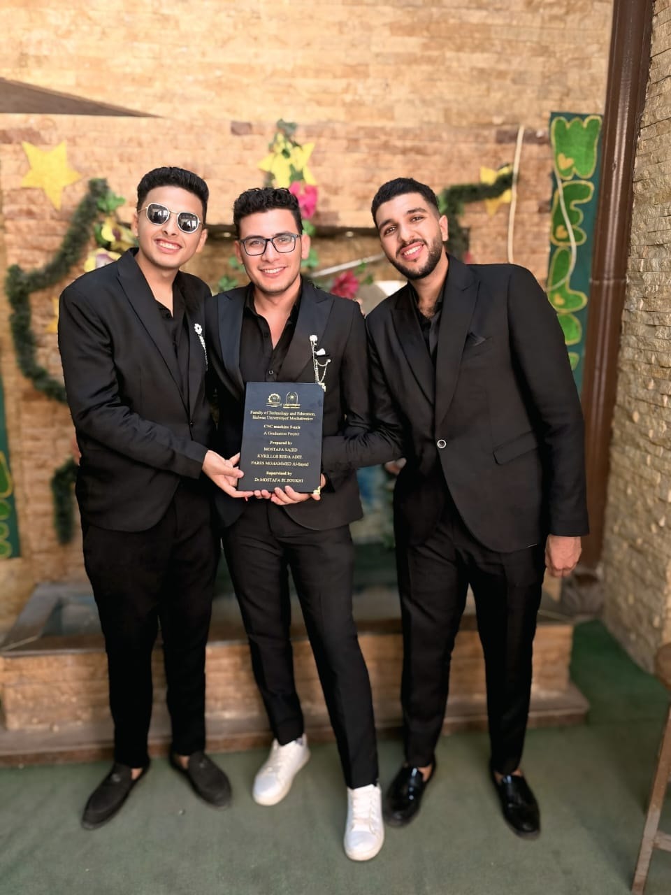 ماكينة CNC بخمسة محاور من طلاب كلية التكنولوجيا والتعليم جامعة حلوان