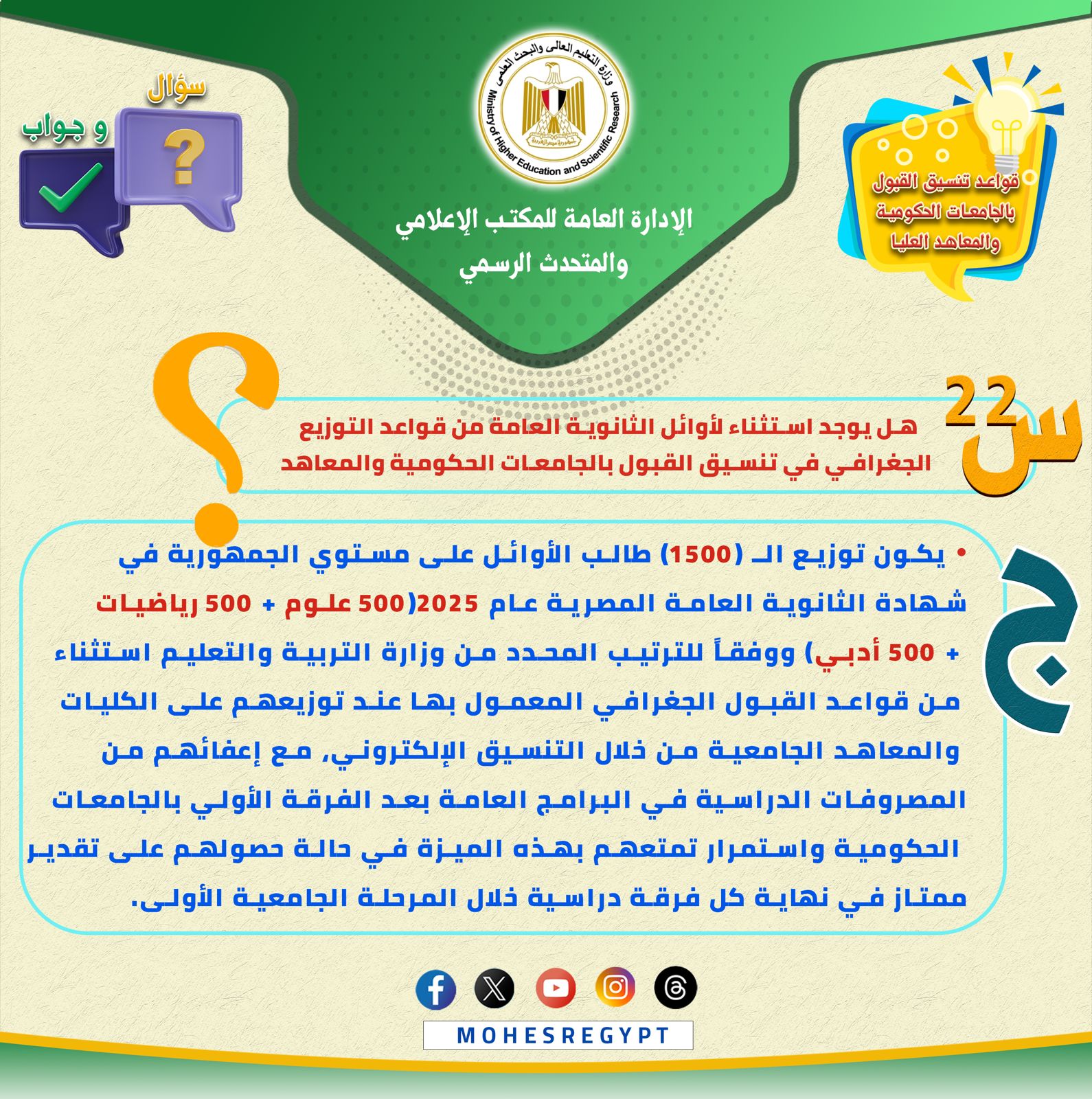 تنسيق المرحلة الثانية 2025