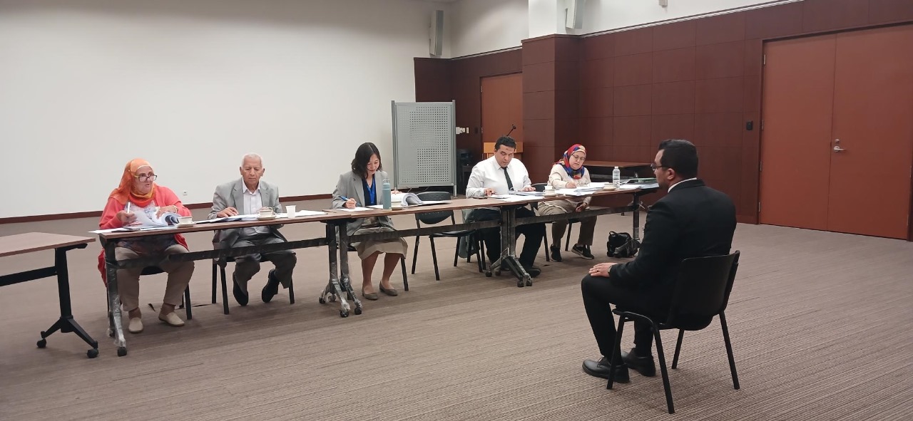 انتهاء أعمال لجنة المقابلات الشخصية للمرشحين لمنحة الحكومة اليابانية للطلاب والباحثين 