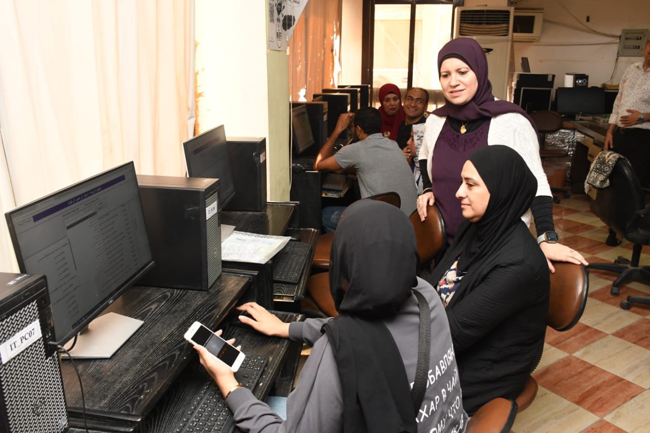 الدعم الفني مستمر بمعامل الجامعات خلال تنسيق المرحلة الثانية 2025