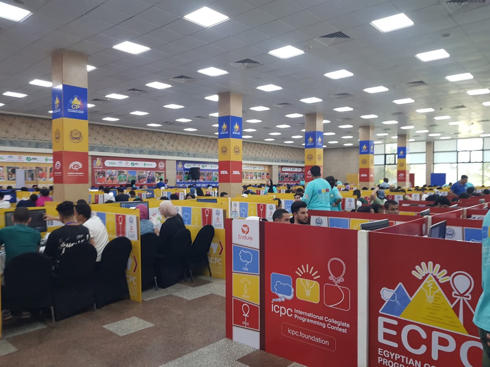 جامعة حلوان تتألق في ECPC