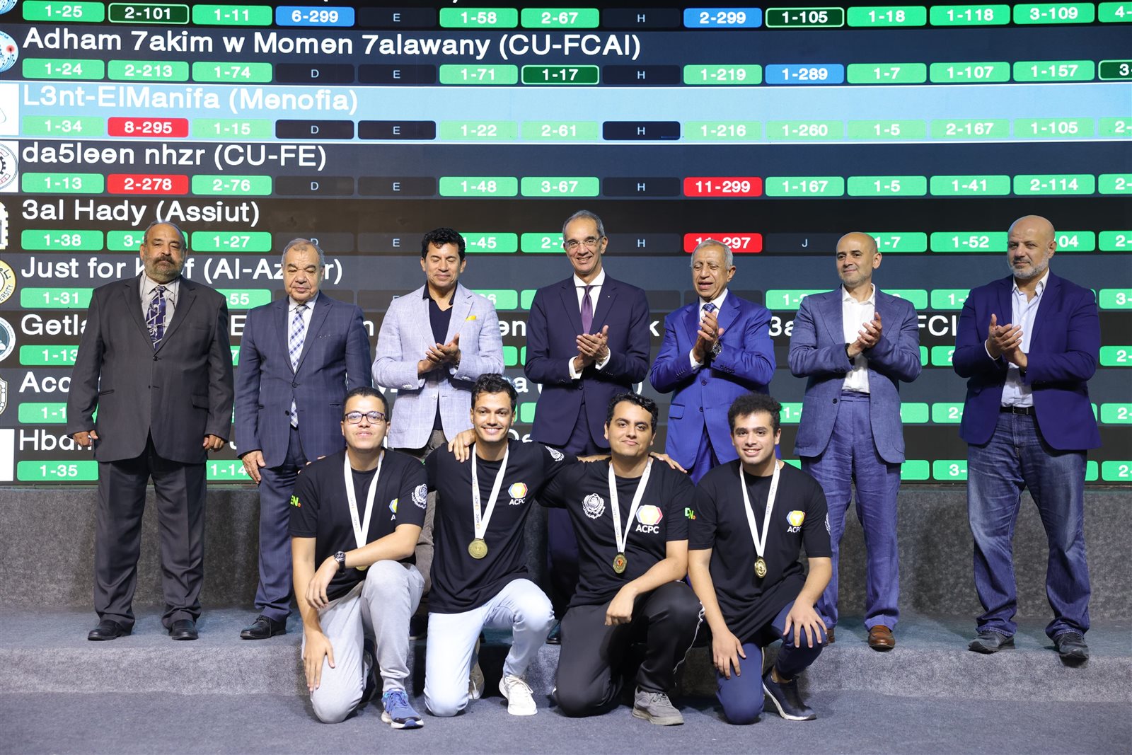 الأكاديمية العربية للعلوم والتكنولوجيا تحتفل بأبطال المسابقة المصرية للبرمجة ECPC