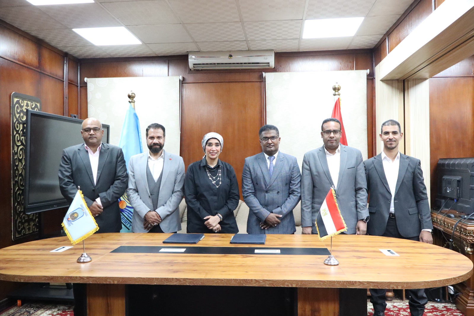 جامعة الأقصر توقع مذكرة تفاهم مع مؤسسة ظواهر لتعزيز العمل التطوعي