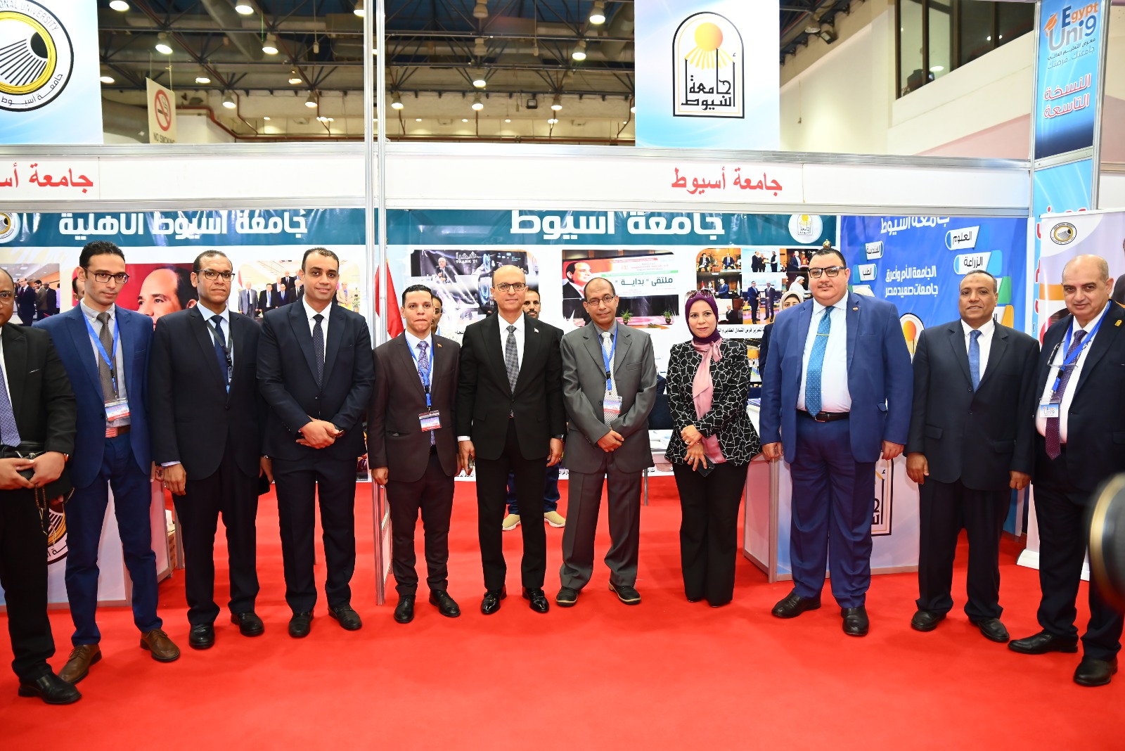 جامعة أسيوط تبهر الحضور في معرض أخبار اليوم للتعليم العالي ببرامج أكاديمية مبتكرة