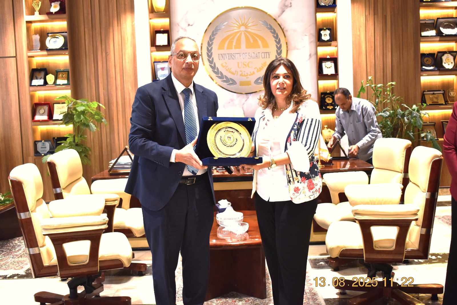 جامعة السادات توقع بروتوكول تعاون مع الرقابة على الصادرات